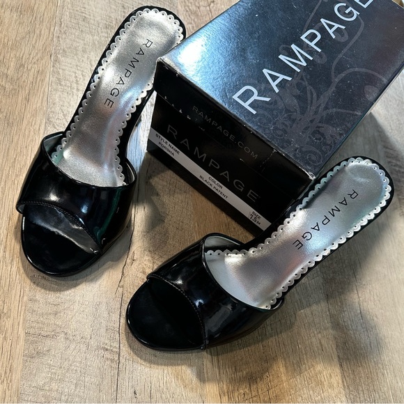 Rampage Porsha Blk Patent size 7.5 - Picture 12 of 13